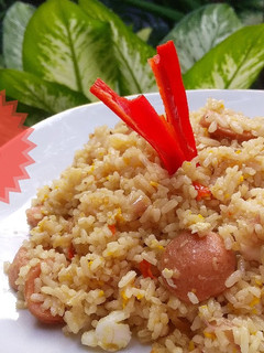 Foto resep Nasi Goreng Sosis Simple