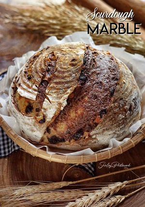 Foto resep SOURDOUGH MARBLE🌾