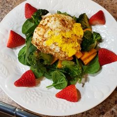 Sweet potato breakfast salad A picture of Sweet potato breakfast salad.