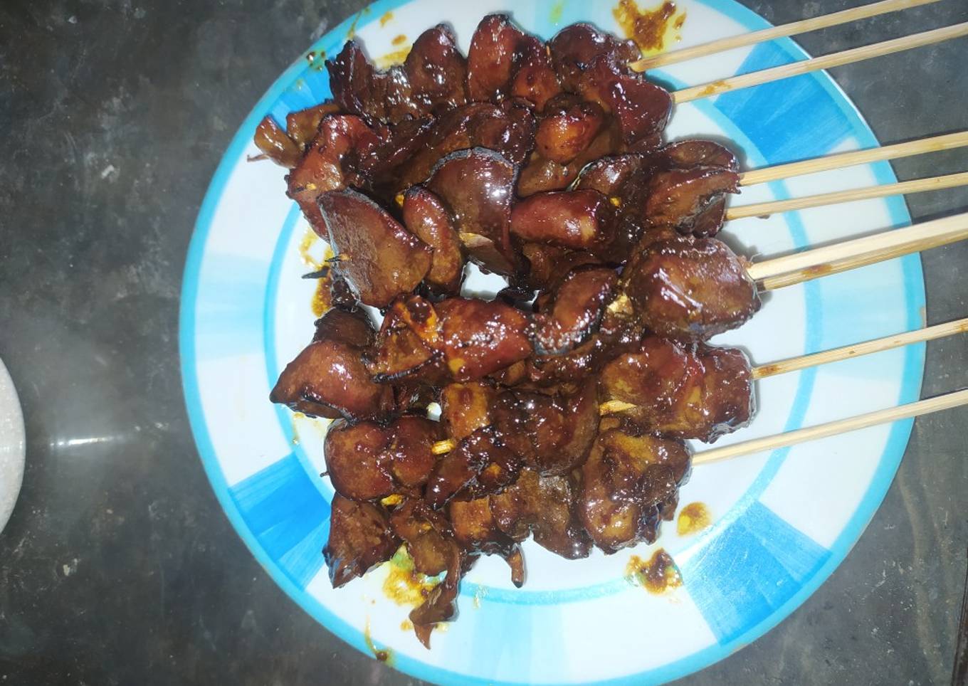 Sate ampela bakar teflon