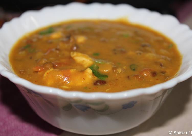 Bengali Egg Tadka Dal