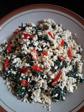 Cara Sederhana Membikin Resep  Orak arik tahu daun katuk yang Enak, Enak