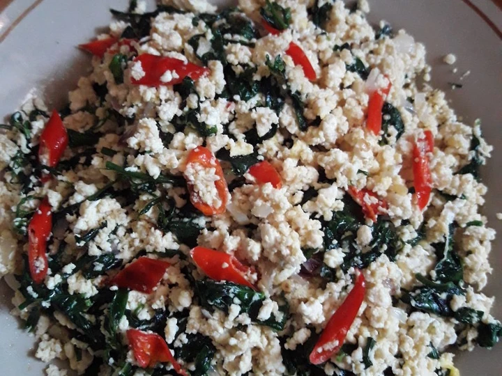 Cara Sederhana Membikin Resep  Orak arik tahu daun katuk yang Enak, Enak