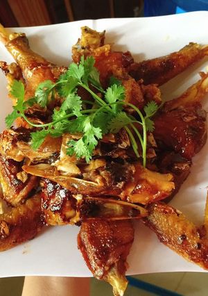 Hình của món Gà chiên mắm cho ngày cuối tuần.