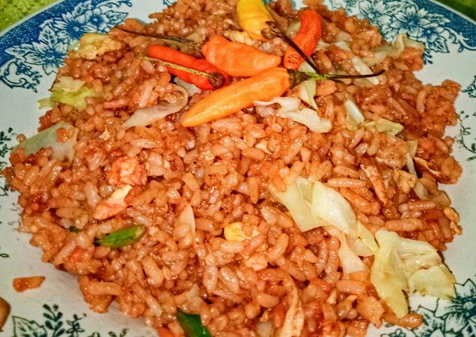 Bagaimana mengolah Nasi goreng ala - ala, Bikin Ngiler