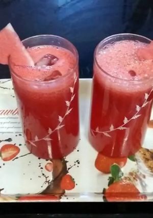 A picture of Watermelon juice.