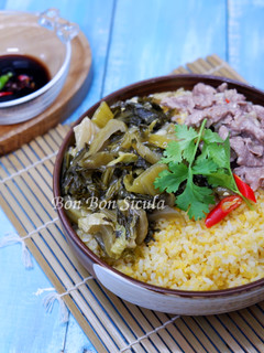 Hình của món Cơm Rang Dưa Bò.