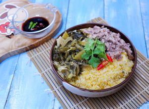 Hình của món Cơm Rang Dưa Bò.