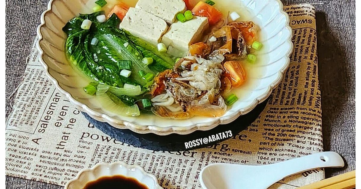 Sup Tahu Kepiting Soka