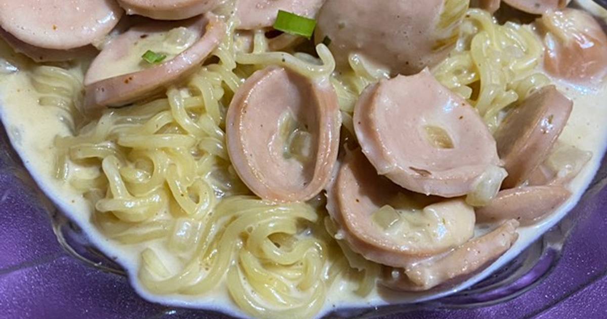 291 Resep Mie Instan Carbonara Enak Dan Mudah Cookpad