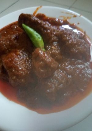 Foto resep Rendang daging sapi simple