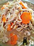 เห็ดเข็มทอง ผัดน้ำมันหอย