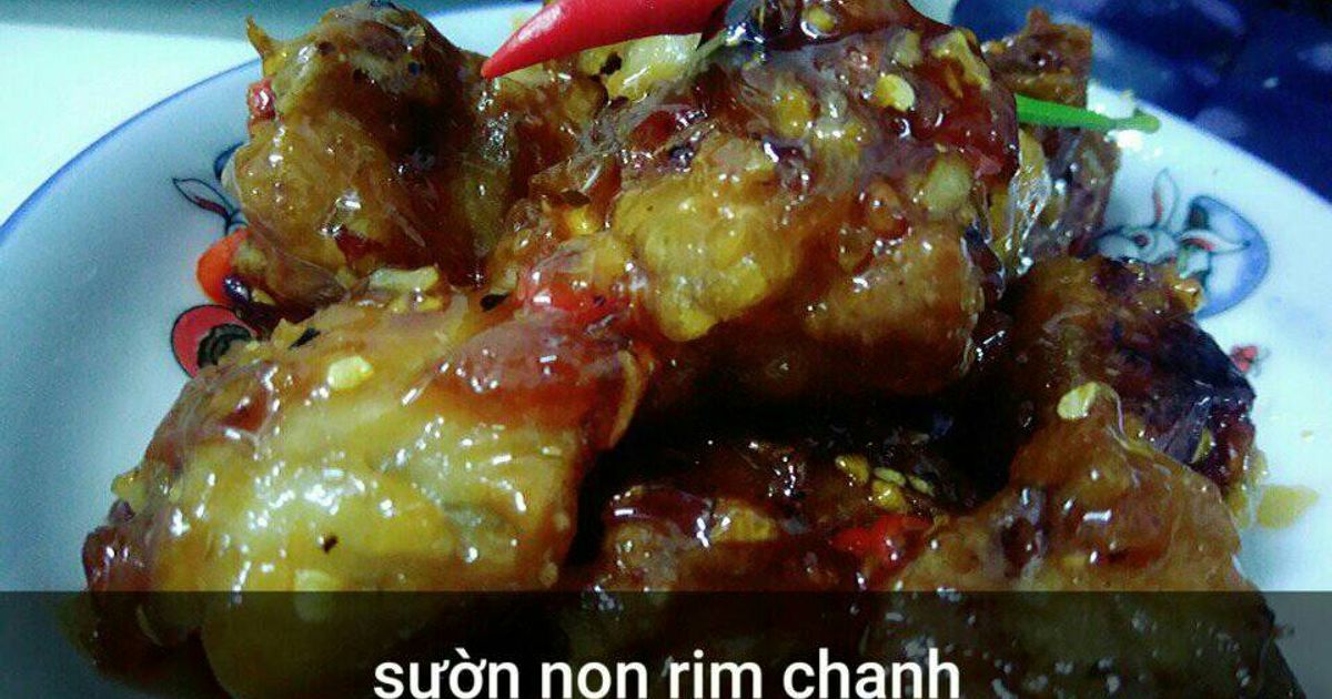 Cách Làm Món Sườn Non Rim Chanh của Xuan Hoang - Cookpad