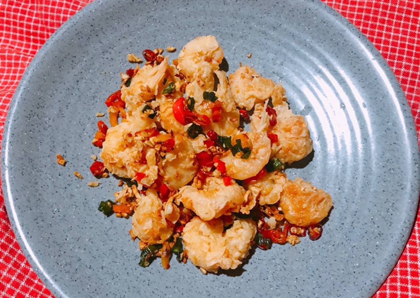 Resep Udang Cabe Garam Anti Gagal