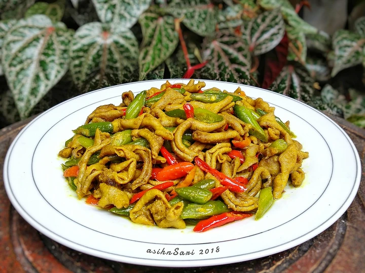 Langkah Mudah untuk Membuat Resep Usus Ayam Bumbu Kuning (tanpa msg) yang Uenak Anti Ribet, Uenak Banget