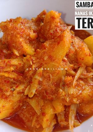 Foto resep Sambal Nanas Ikan Teri