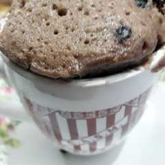 Foto principal de Mug cake con chispas de chocolate en 5 minutos 😍