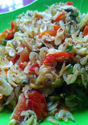 Foto resep Tumis rebon setan 👌