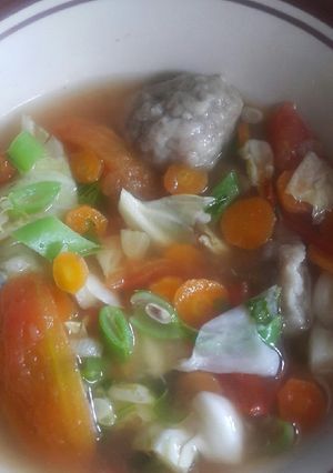 Foto resep 36 FCL-Anak Kos Sop Baso