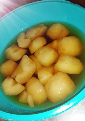 Una foto de Compota de manzana