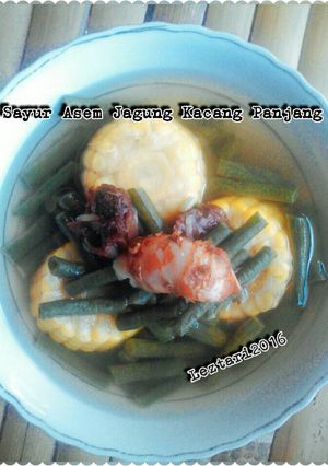 Foto resep Sayur Asem Jagung Kacang Panjang