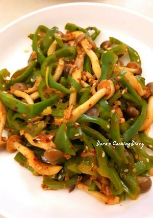 簡單辣炒副菜 的食譜成品照片