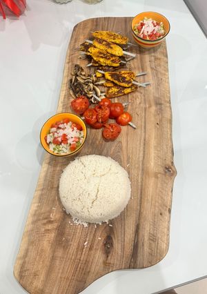 عکسی از دستور کوبیده مرغ