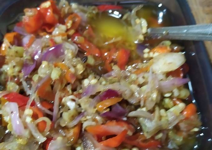 Cara membuat Sambal matah Cara membuat Sambal matah