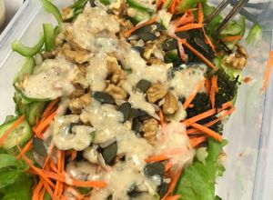 Hình của món Salad rong nho sốt sữa chua.