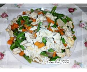 Resep Mudah 244Orak arik telur sayuran Gurih Mantul