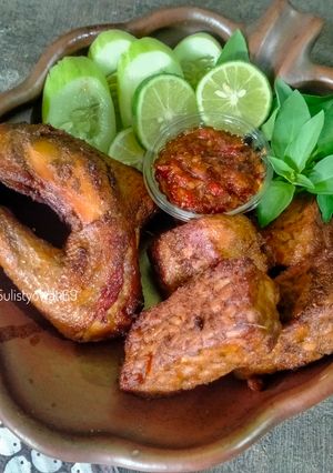 Foto resep Ayam Tahu Tempe Goreng Kalasan