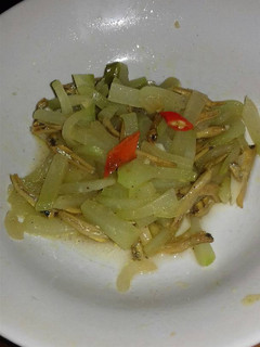 Foto resep Tumis labu siam ikan teri