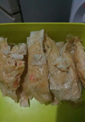 Foto resep Ayam Udang Kulit Tahu (Dimsum?)