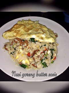 Foto resep Nasi goreng butter sosis