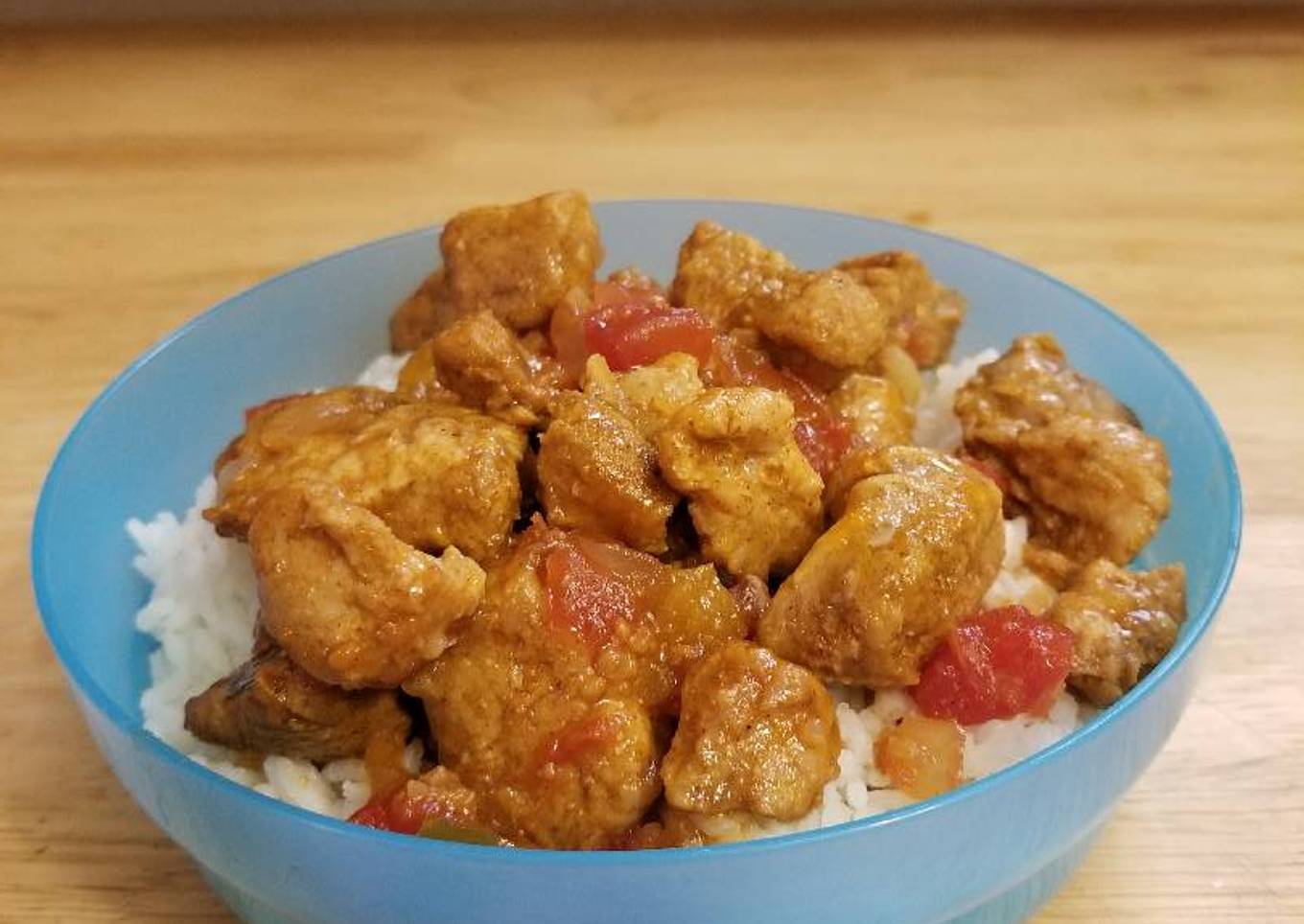 Peachy Pork Picante