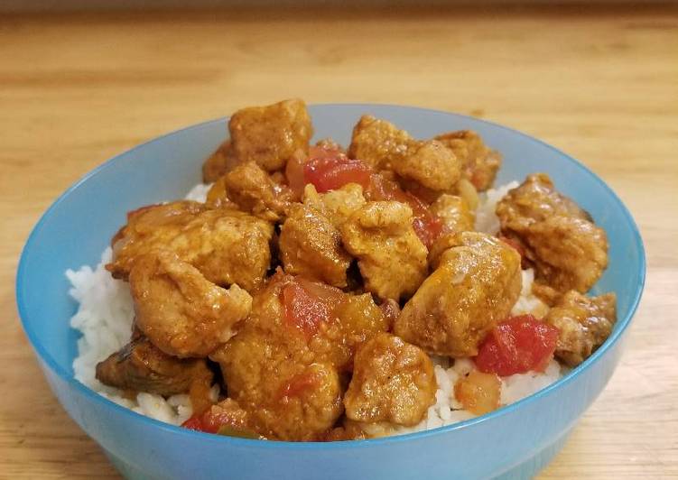 Easiest Way to Prepare Ultimate Peachy Pork Picante