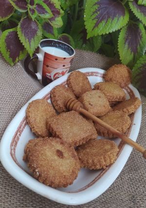 صورة لوصفة مثقبة مقلية ومعسلة رائعة 😍🍯🍯