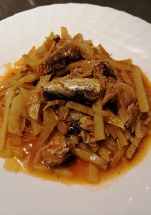 A picture of Potato Sardines.