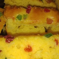 A picture of Tutti fruiti cake.