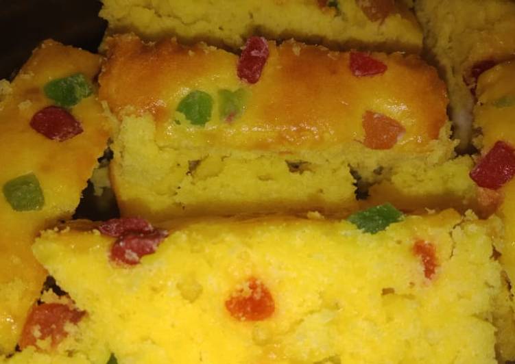 Step-by-Step Guide to Prepare Super Quick Homemade Tutti fruiti cake