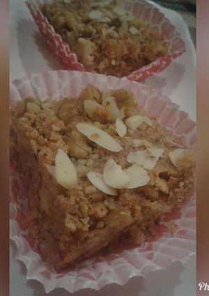 A picture of Whosayna’s Akhrot ka Halwa..