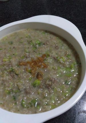 Foto resep Oat brokoli daging (mpasi)