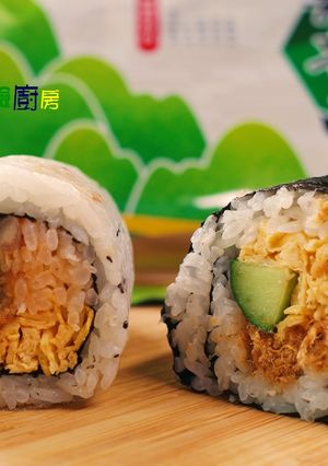 【元本山幸福廚房】壽司捲捲 (兩種捲法) 的食譜成品照片