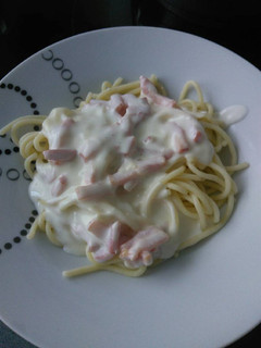 Una foto de Espaguetis a la carbonara (Fácil)