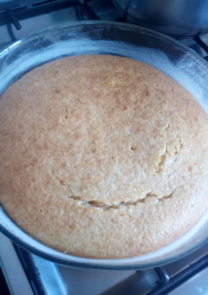 Una foto de Torta de coco y miel