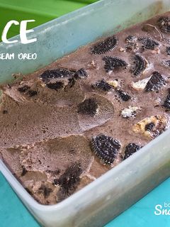 Foto resep Ice Cream Coklat Oreo