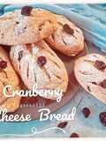 Cranberry Chia Cream Cheese Bread