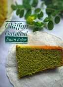 Chiffon Cake Oatmeal Daun Kelor