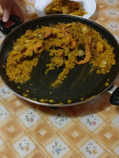 Una foto de Paella de verduras