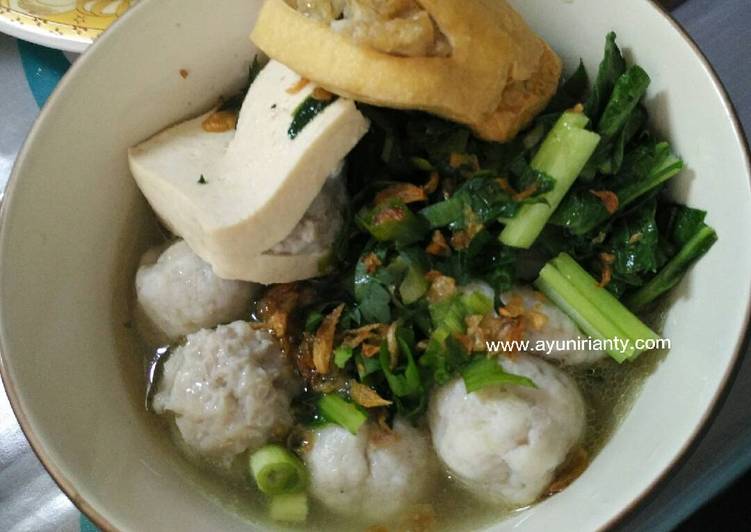 Resep Kuah bakso ikan